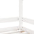 Kids Bed Frame White 90x190 cm Solid Wood Pine