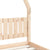 Kids Bed Frame 90x190 cm Solid Wood Pine