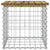 Garden Bench Gabion Design 43x44x42 cm Impregnated Wood Pine