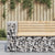 Garden Bench Gabion Design 92x71x65.5 cm Solid Wood Pine