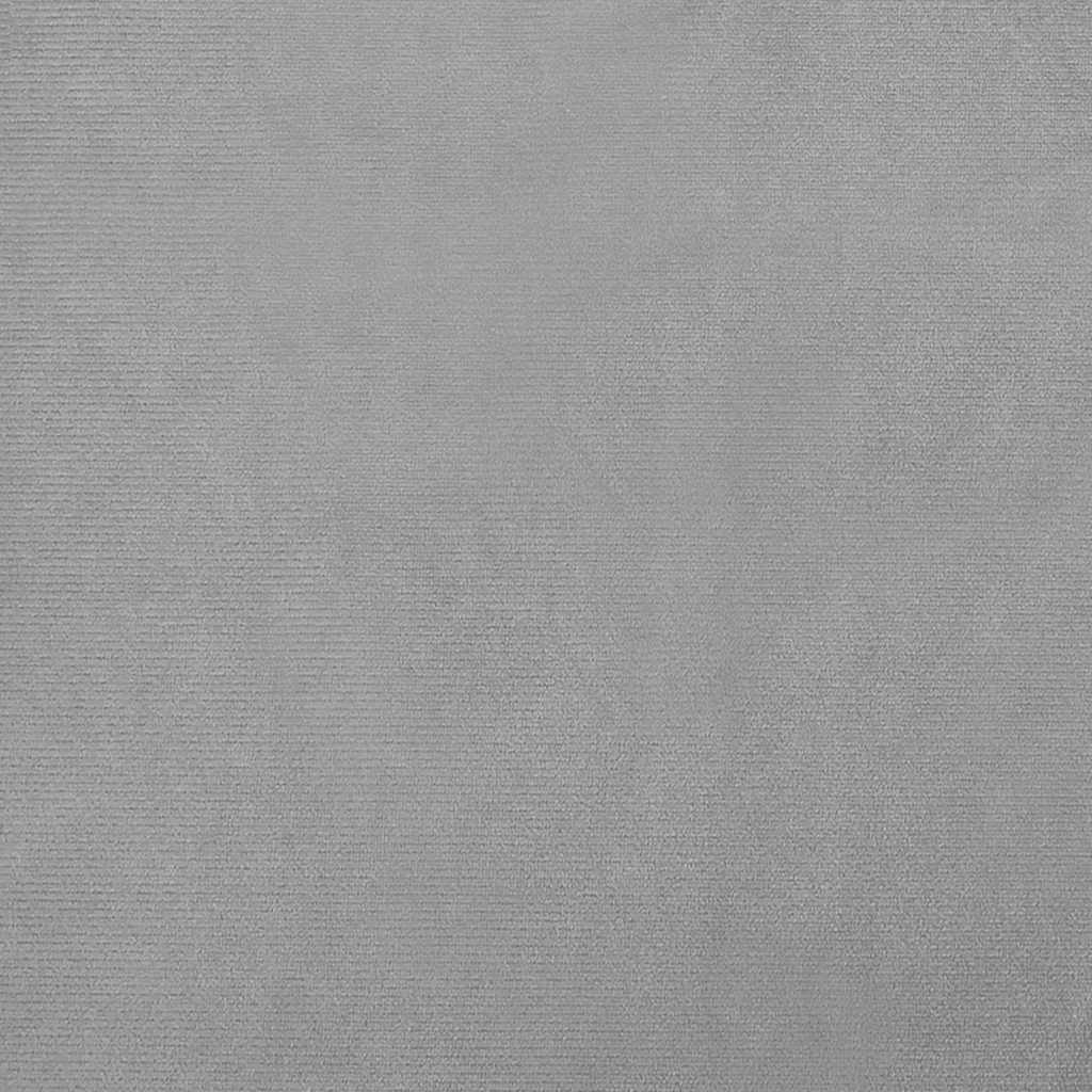 Kids Sofa Light Grey 70x45x26 cm Velvet