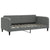 Daybed with Trundle without Mattress Dark Grey 90x190 cm