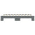 Daybed with Trundle without Mattress Dark Grey 90x190 cm