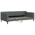 Daybed with Trundle&Drawers without Mattress Dark Grey 90x190 cm
