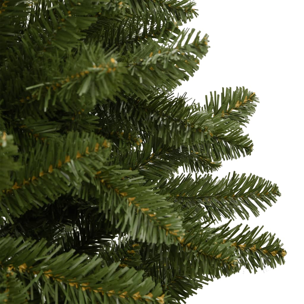 Artificial Hinged Christmas Tree with Stand Green 180 cm