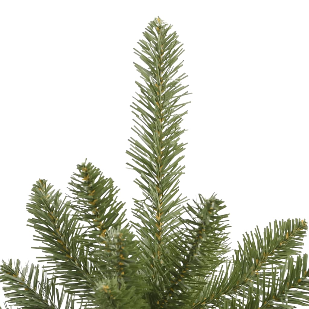 Artificial Hinged Christmas Tree with Stand Green 210 cm