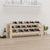 Wine Rack 109.5x30x42 cm Solid Wood Pine