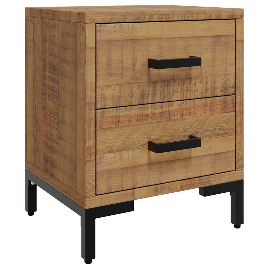 Bedside Cabinets 2 pcs 36x30x45 cm Solid Wood Pine