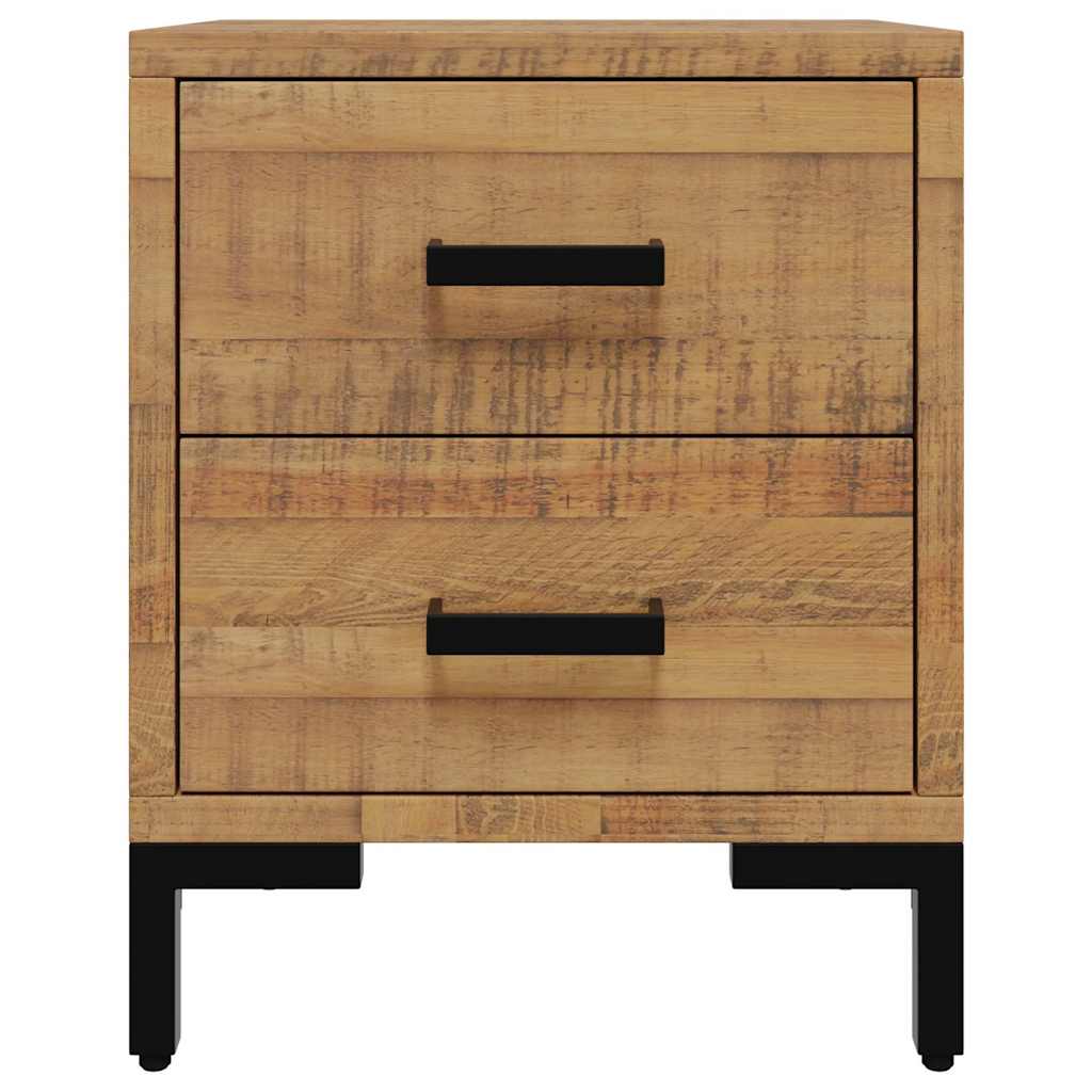 Bedside Cabinets 2 pcs 36x30x45 cm Solid Wood Pine