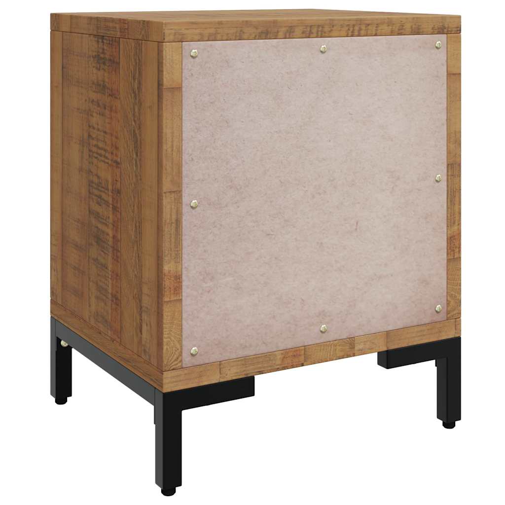 Bedside Cabinets 2 pcs 36x30x45 cm Solid Wood Pine