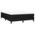 Box Spring Bed with Mattress Black 137x187 cm Double Size Fabric