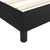 Box Spring Bed with Mattress Black 153x203 cm Queen Size Faux Leather