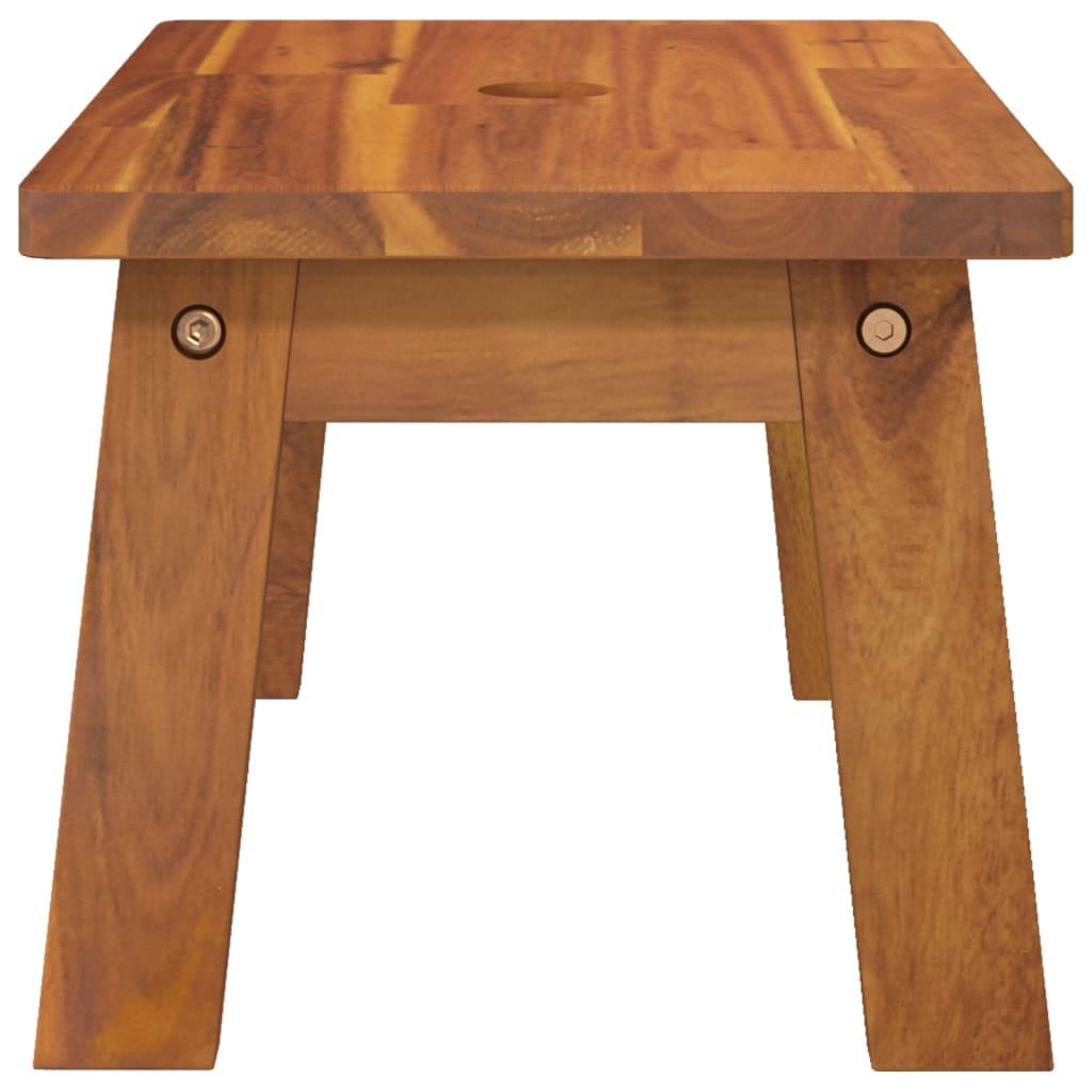 Step Stool 38x26x22 cm Solid Wood Acacia
