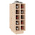 Wine Cabinet 23x34x61 cm Solid Wood Pine