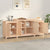 Sideboard 164x37x68 cm Solid Wood Pine