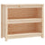 Book Cabinet 80x35x68 cm Solid Wood Pine