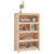 Book Cabinet 80x35x126 cm Solid Wood Pine