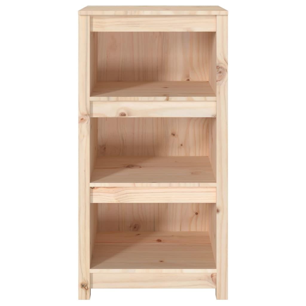 Book Cabinet 50x35x97 cm Solid Wood Pine