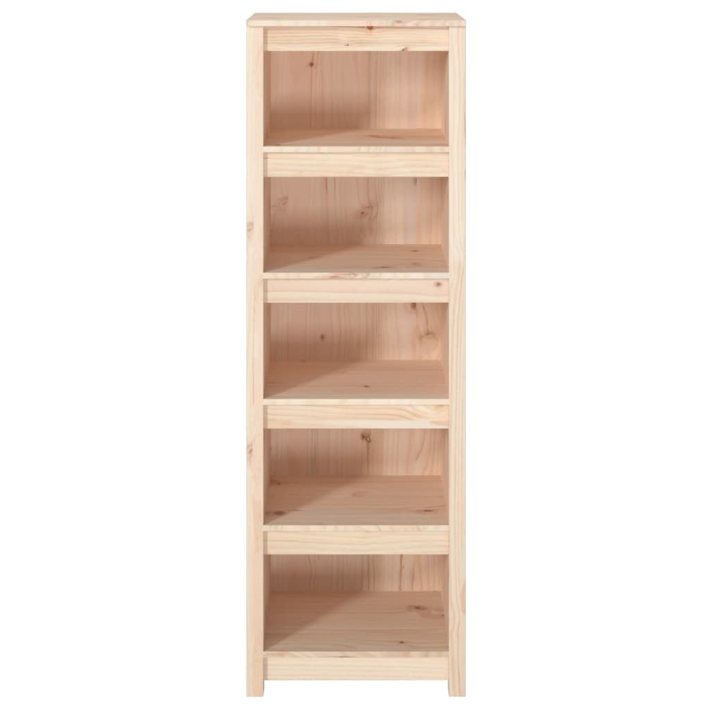 Book Cabinet 50x35x154 cm Solid Wood Pine