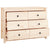 Side Cabinet 100x40x72 cm Solid Wood Pine