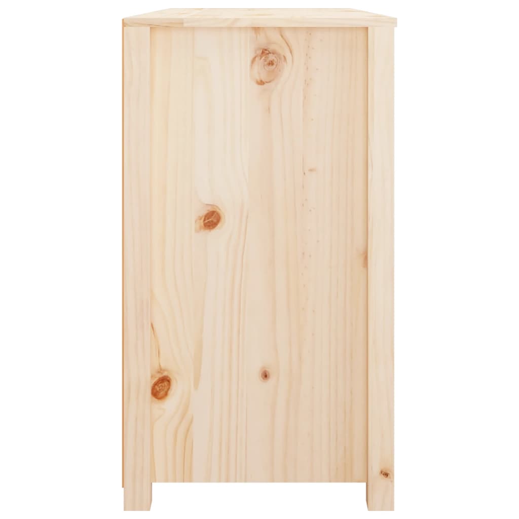 Side Cabinet 100x40x72 cm Solid Wood Pine