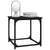 Side Table Black 40x40x40 cm Engineered Wood