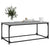 Coffee Table Grey Sonoma 102x50x40 cm Engineered Wood and Iron