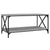 Coffee Table Grey Sonoma 100x50x45 cm Engineered Wood and Iron