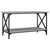 Coffee Table Grey Sonoma 80x45x45 cm Engineered Wood and Iron