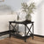 Side Table Black 55x38x45 cm Engineered Wood