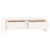 Monitor Stand White 50x27x15 cm Solid Wood Pine