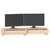 Monitor Stand 100x27x15 cm Solid Wood Pine