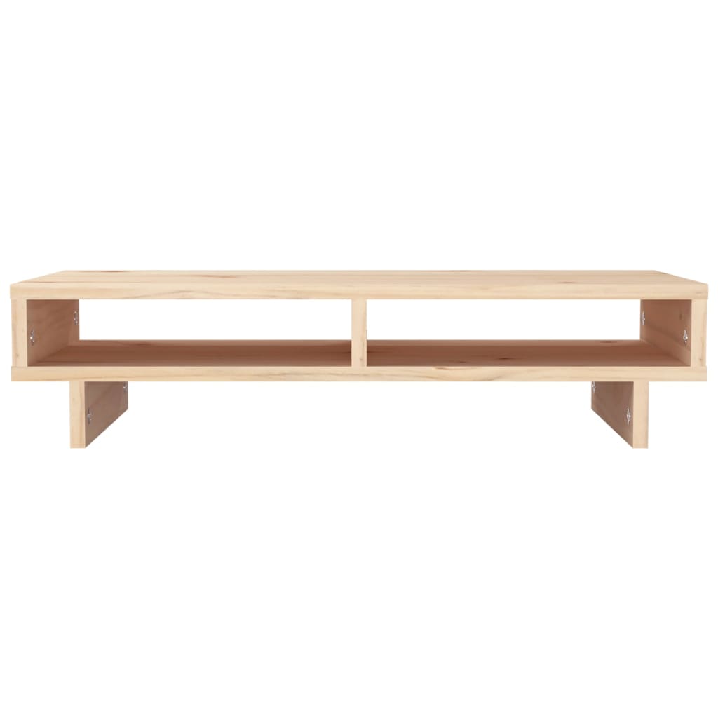 Monitor Stand 60x27x14 cm Solid Wood Pine