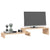 Monitor Stand (52-101)x22x14 cm Solid Wood Pine