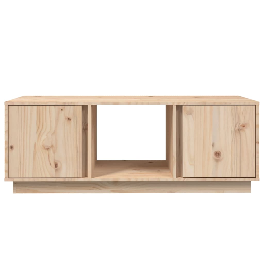 Coffee Table 110x50x40 cm Solid Wood Pine