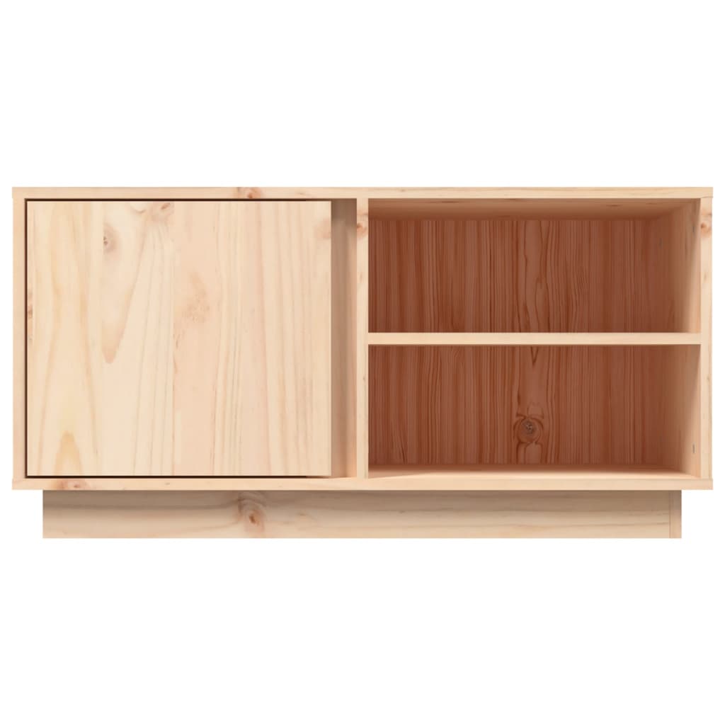 TV Cabinet 80x35x40.5 cm Solid Wood Pine