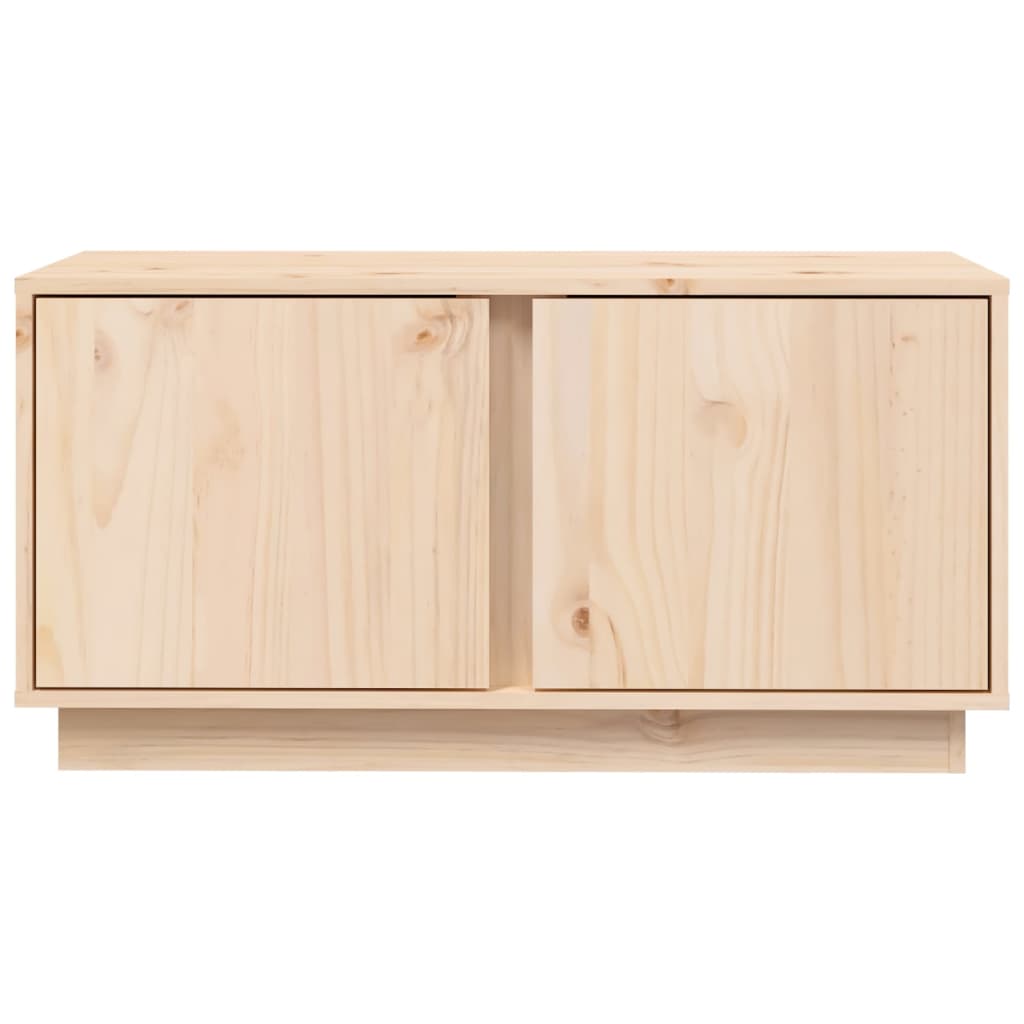 TV Cabinet 80x35x40.5 cm Solid Wood Pine