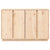 Sideboard 120x35x80 cm Solid Wood Pine