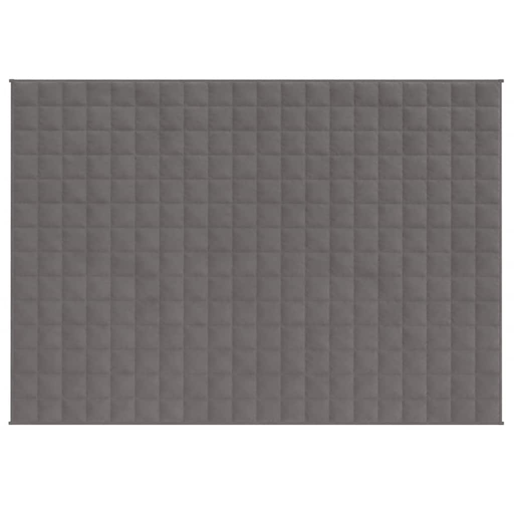 Weighted Blanket Grey 150x200 cm 11 kg Fabric