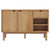 Sideboard OTTA 114x43x73.5 cm Solid Wood Pine