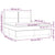 Box Spring Bed with Mattress Dark Grey 153x203 cm Queen Size Fabric