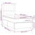 Box Spring Bed with Mattress Dark Grey 106x203 cm King Single Size Fabric