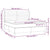 Box Spring Bed with Mattress Dark Grey 153x203 cm Queen Size Fabric