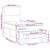 Box Spring Bed with Mattress Dark Grey 106x203 cm King Single Size Velvet