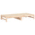 Pull-out Day Bed without Mattress 2x(90x190) cm Solid Wood Pine