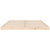 Bed Frame without Mattress 150x200 cm Solid Wood Pine