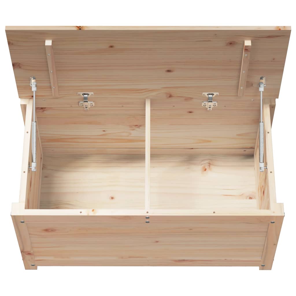 Storage Box 80x40x45.5 cm Solid Wood Pine