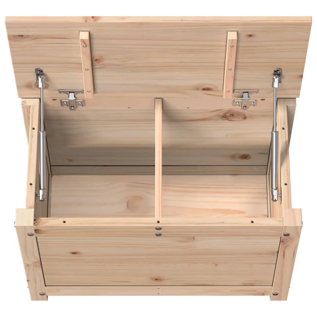 Storage Box 60x32x45.5 cm Solid Wood Pine