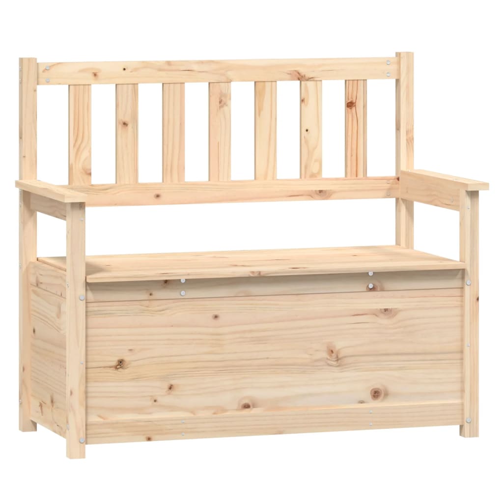 Bench 112.5x51.5x96.5 cm Solid Wood Pine