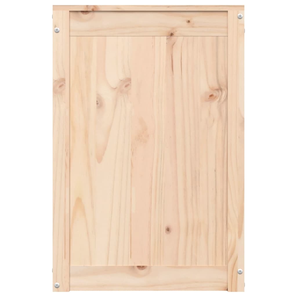 Laundry Box 44x44x66 cm Solid Wood Pine